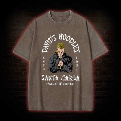 David's Noodles Santa Carla Washed T-shirt