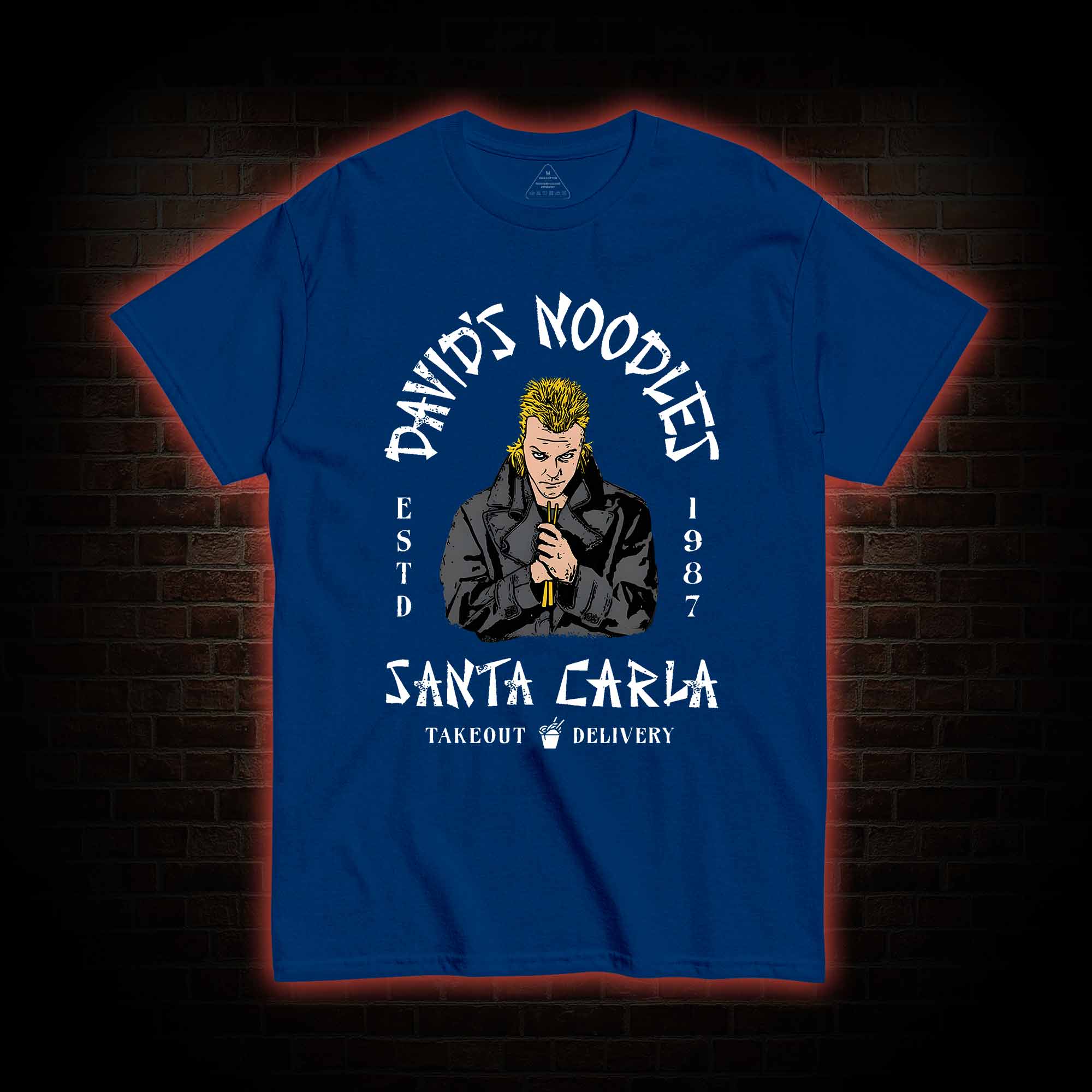 David's Noodles Santa Carla T-shirt