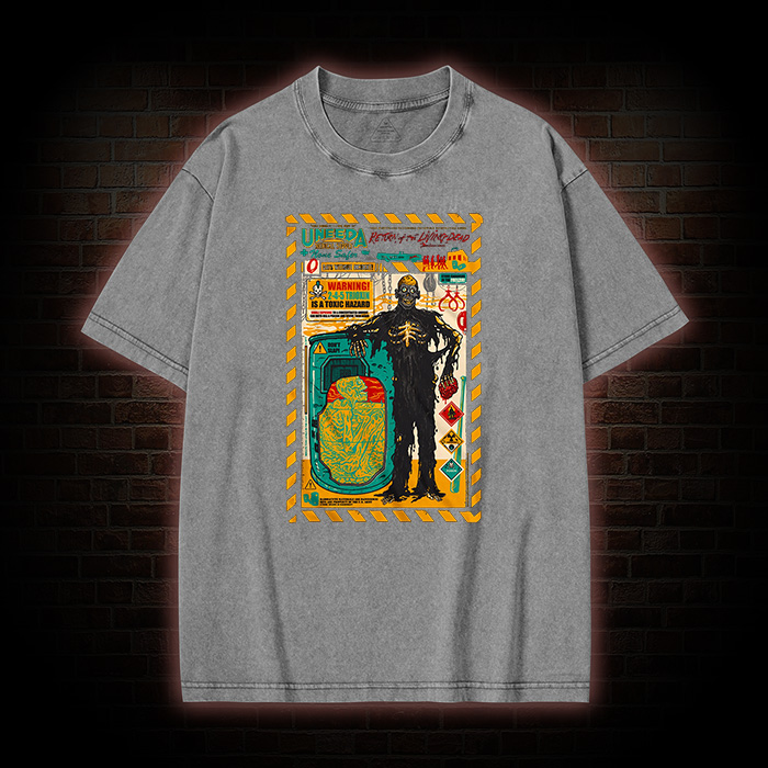 Uneeda None Safer Return Of The Living Dead Washed T-shirt