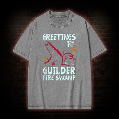 Greetings Princess Bride Washed T-Shirt