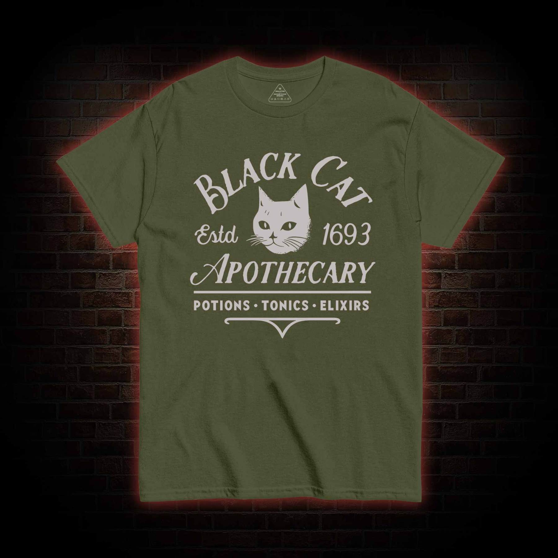 Black Cat Apothecary T-shirt