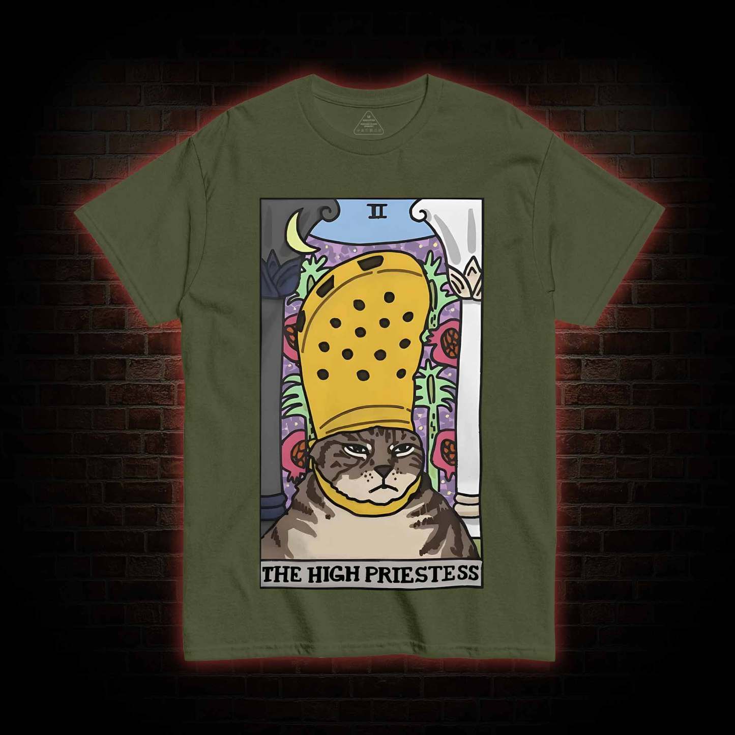 The High Priestess Cat T-shirt