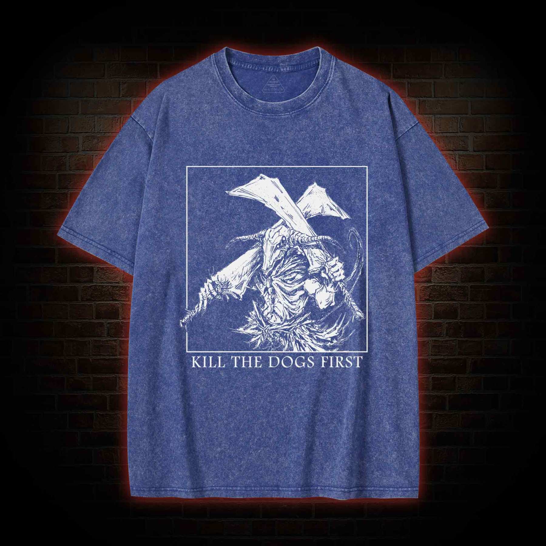 Kill the Dogs First Washed T-shirt