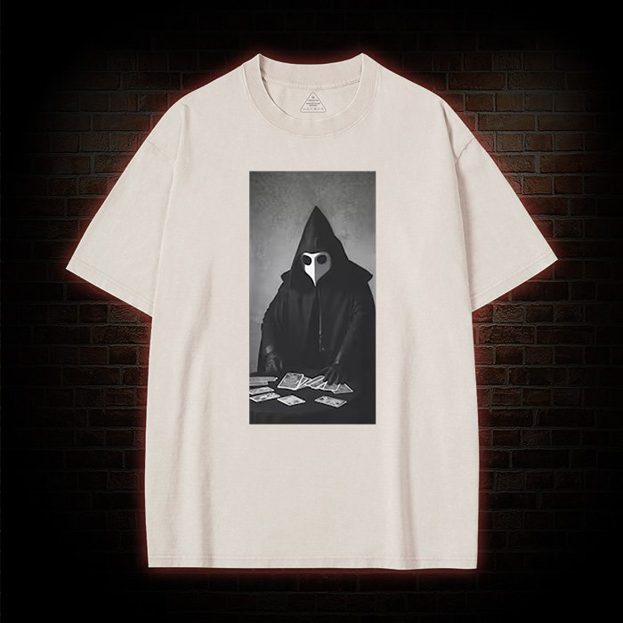 Plague Doctor Washed T-Shirt