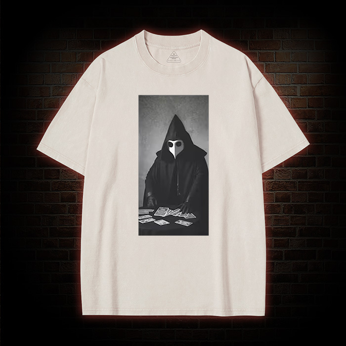 Plague Doctor Washed T-Shirt