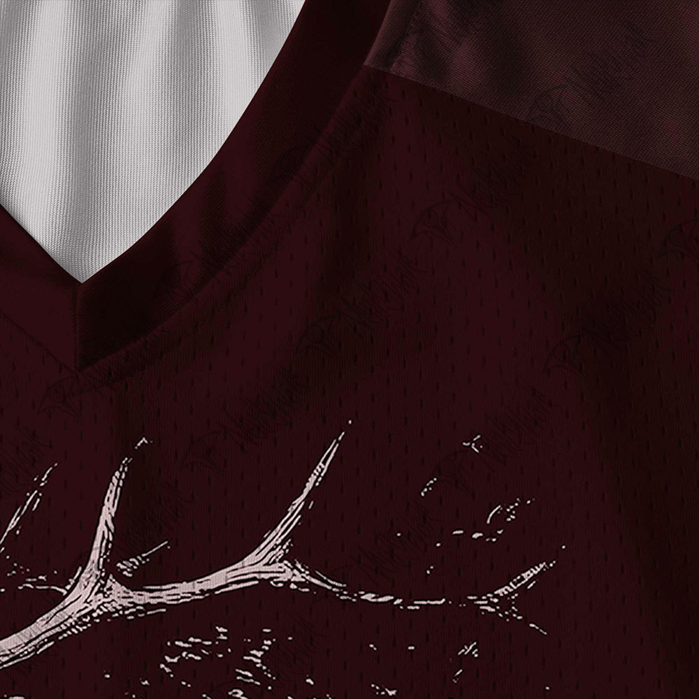 Wendigo Horror V-Neck Long Sleeve Jersey