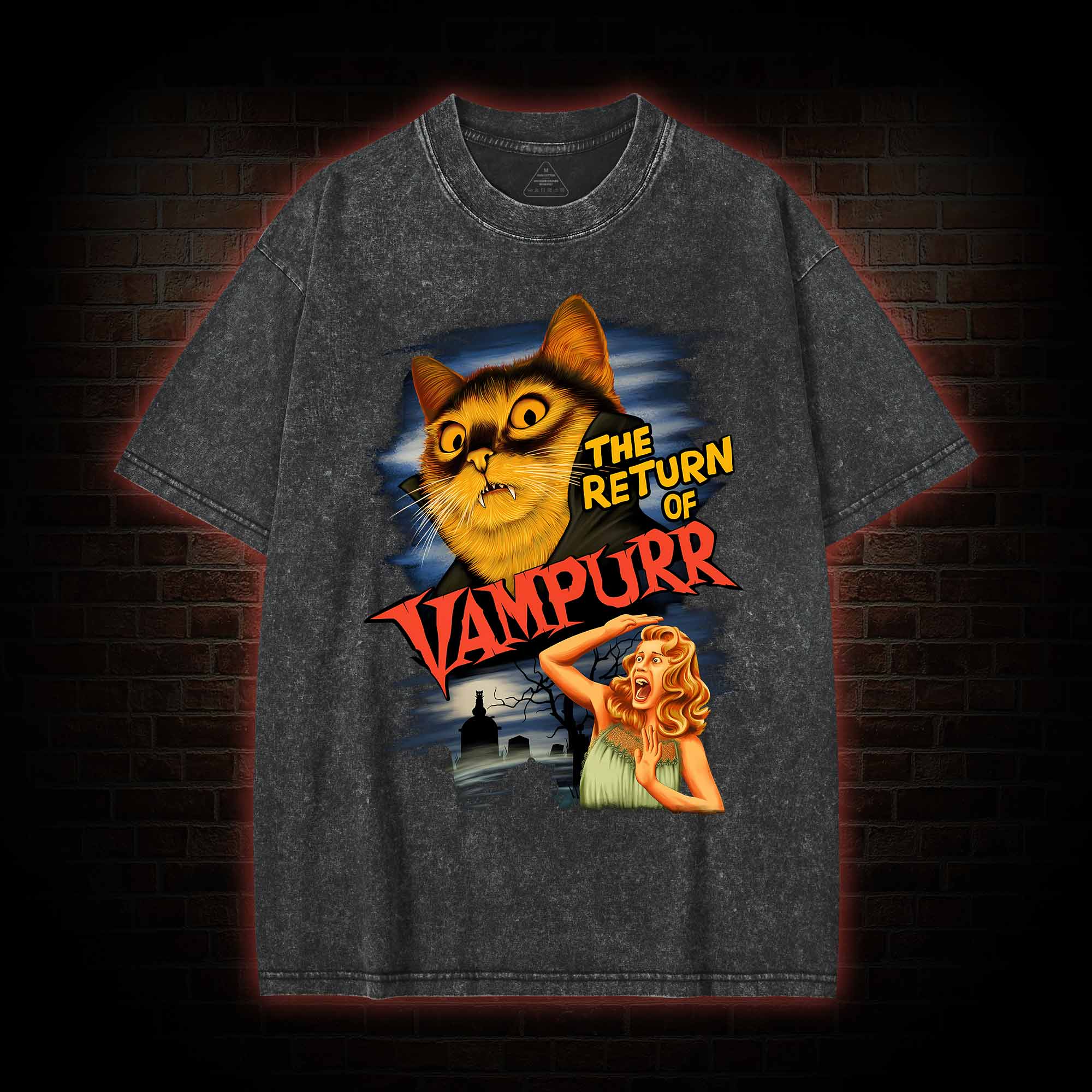 The Return Of Vampurr Washed T-shirt