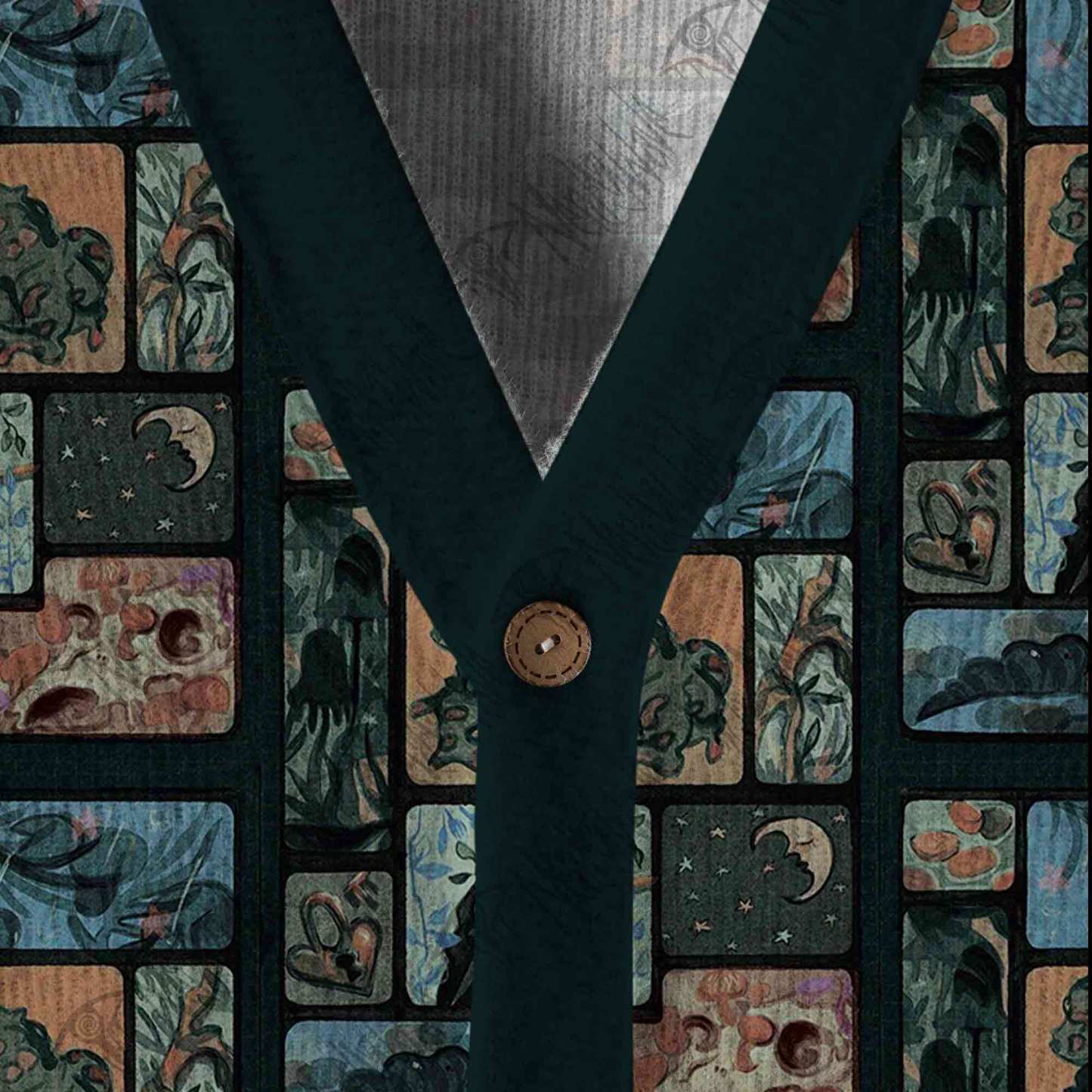 Frogs and Crows Cardigan Sweater