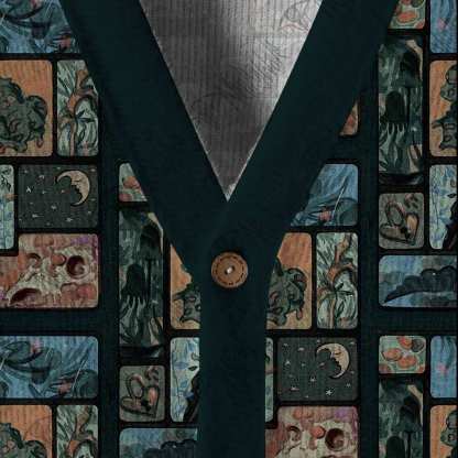 Frogs and Crows Cardigan Sweater