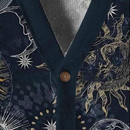 Astrology Cardigan Sweater