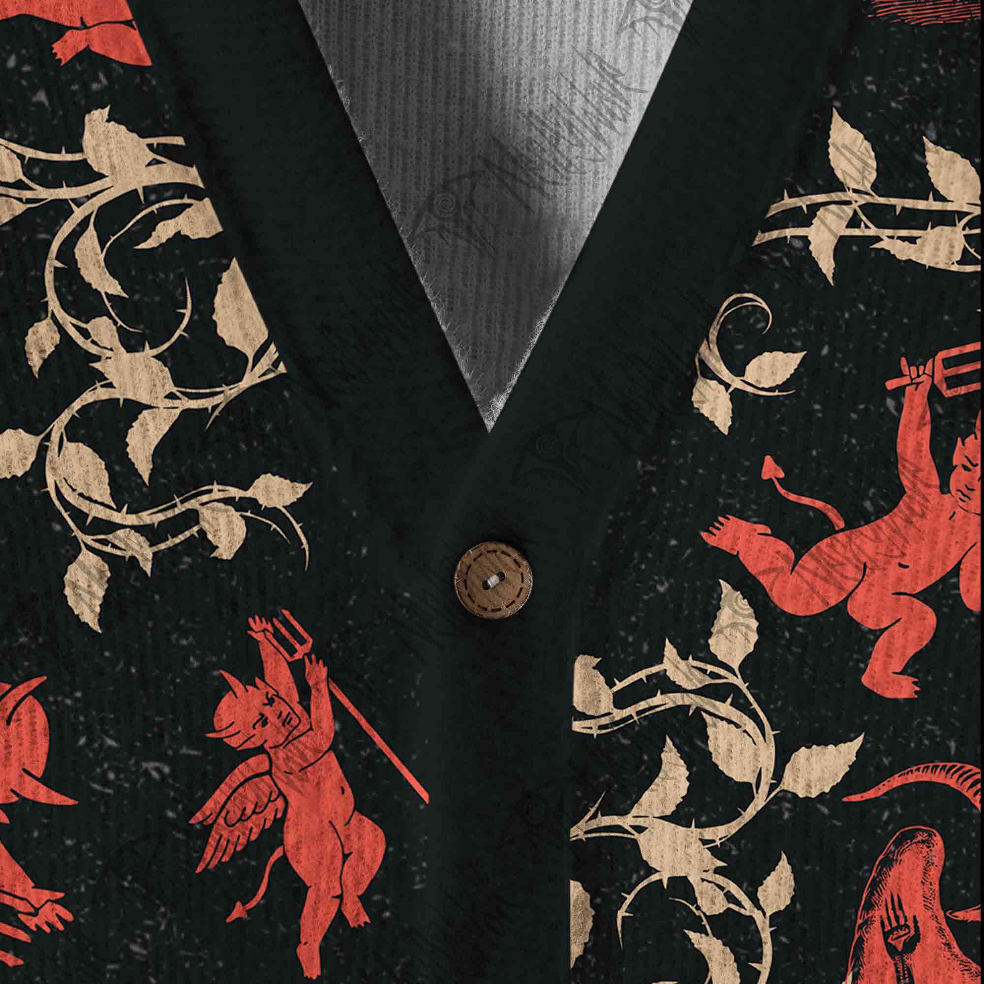 Devil Cardigan Sweater