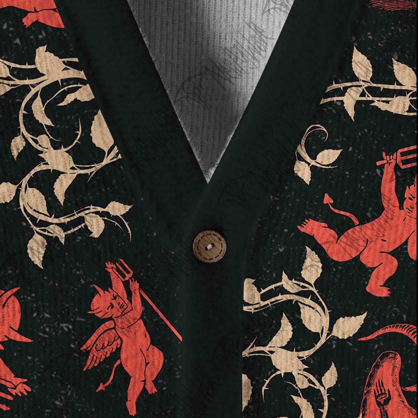 Devil Cardigan Sweater