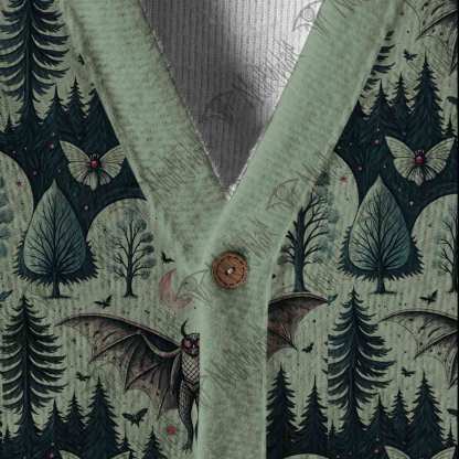 Home of the Mothman Cardigan Sweater