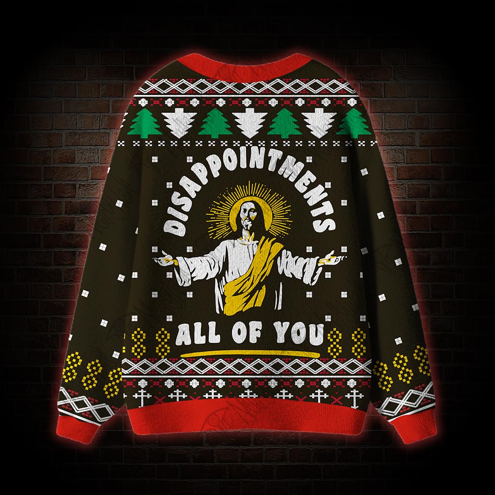 Disappointment All Of You Cardigan Sweater