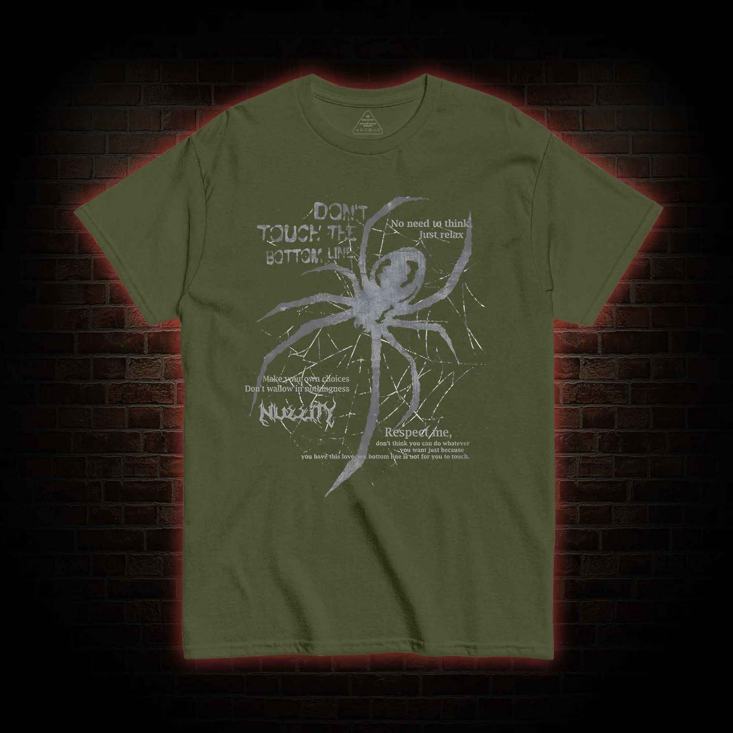 Don't Touch The Bottom Line T-shirt