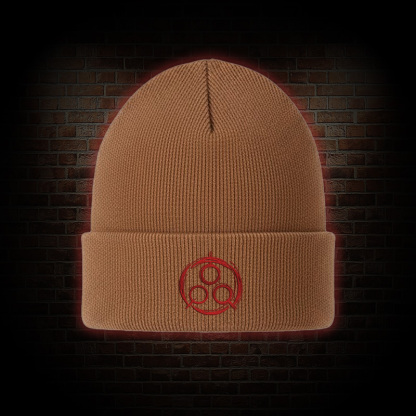 Halo Embroidered Beanie