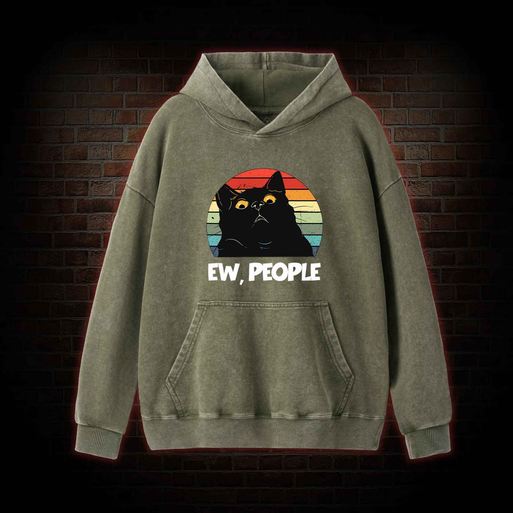 Ew People Washed Hoodie