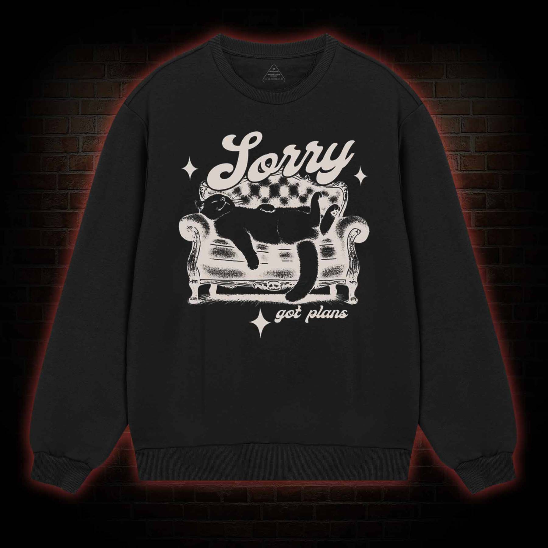 Sorry Got Plan Sweatshirt