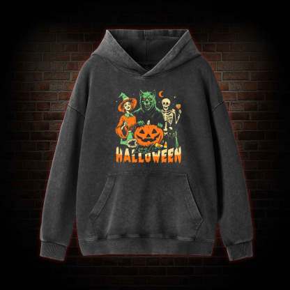 Long Live Halloween Washed Hoodie