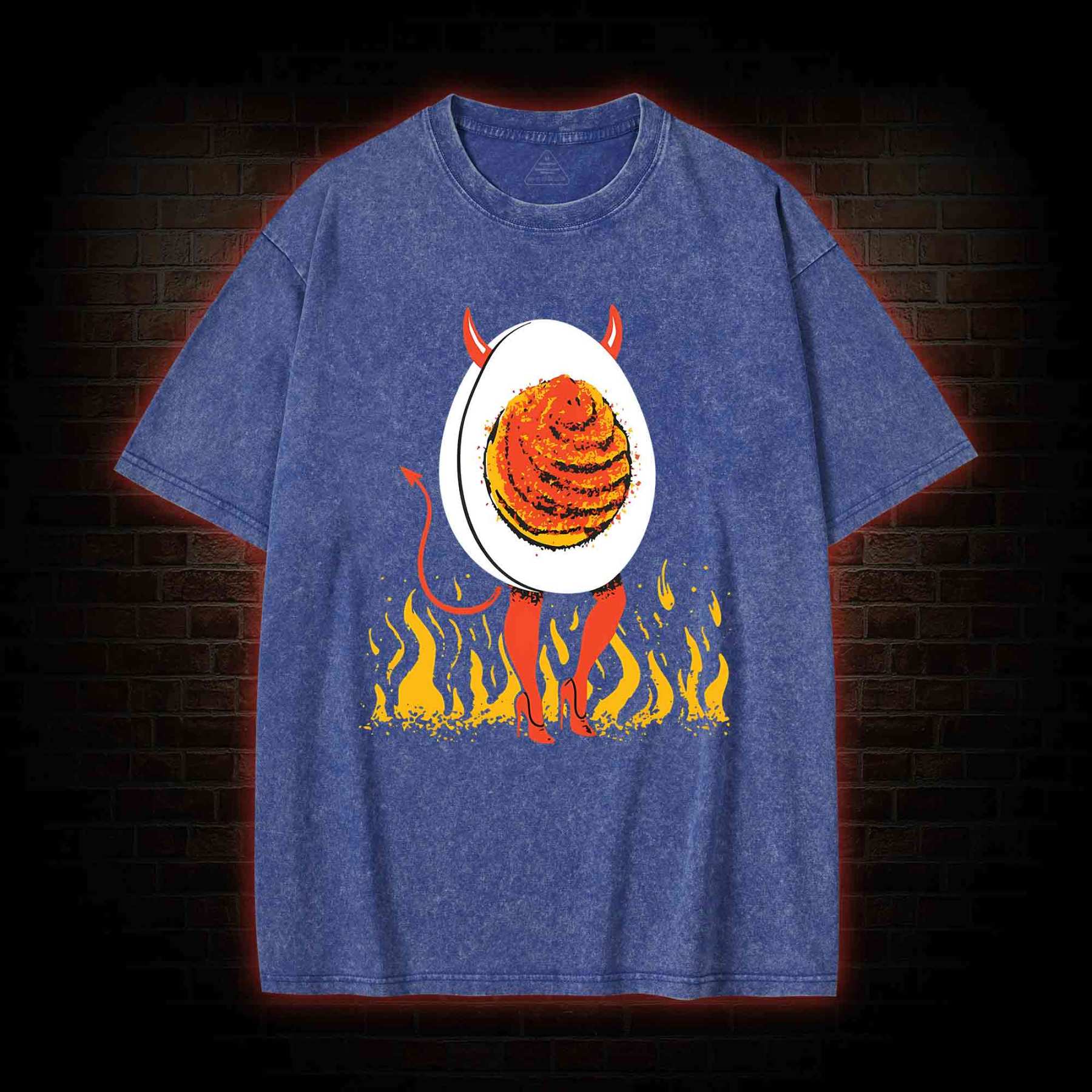 Deviled Egg Washed T-shirt