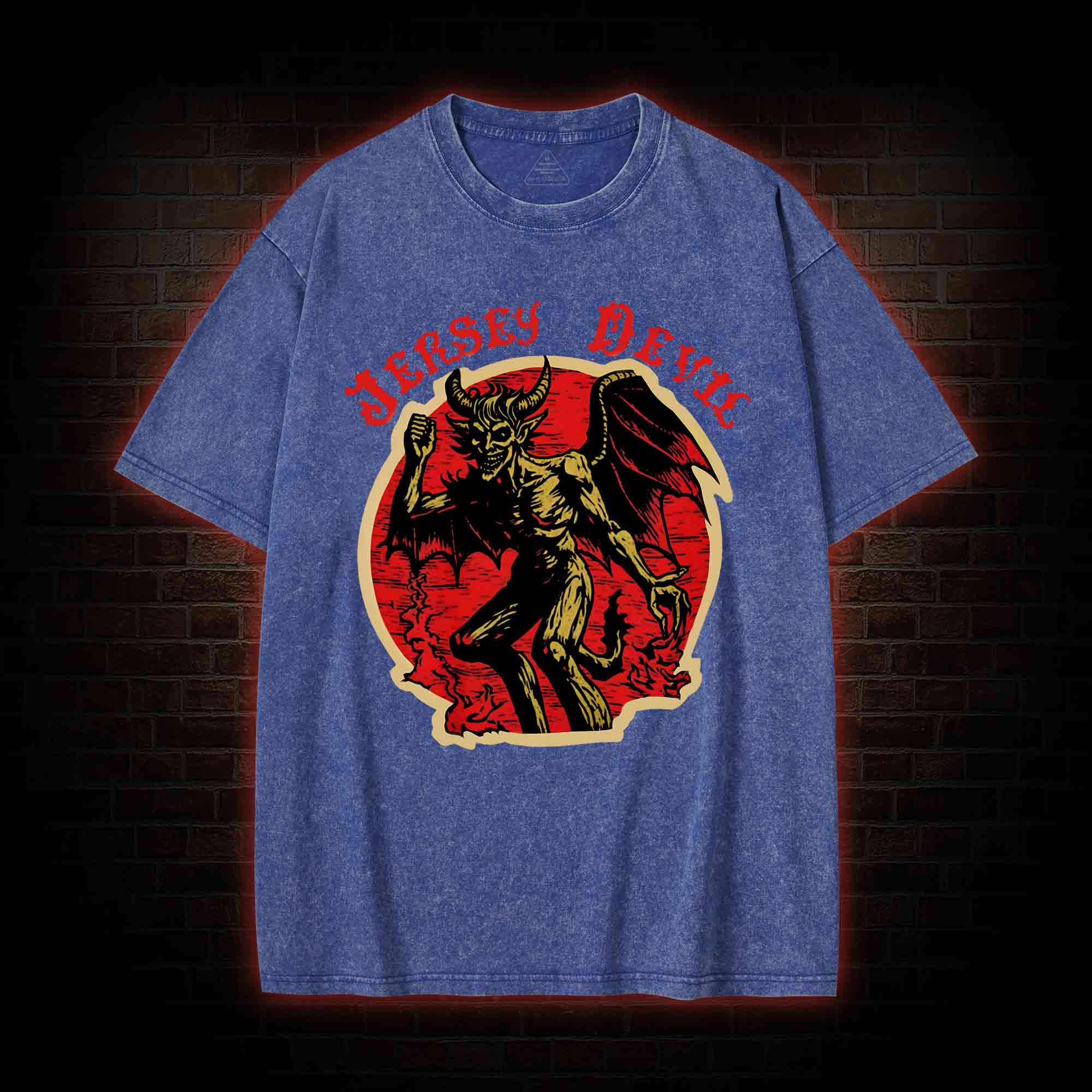 Jersey Devil Washed T-shirt