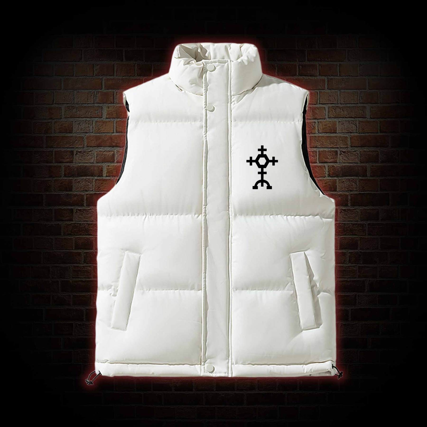 Cult Symbol Padded Vest