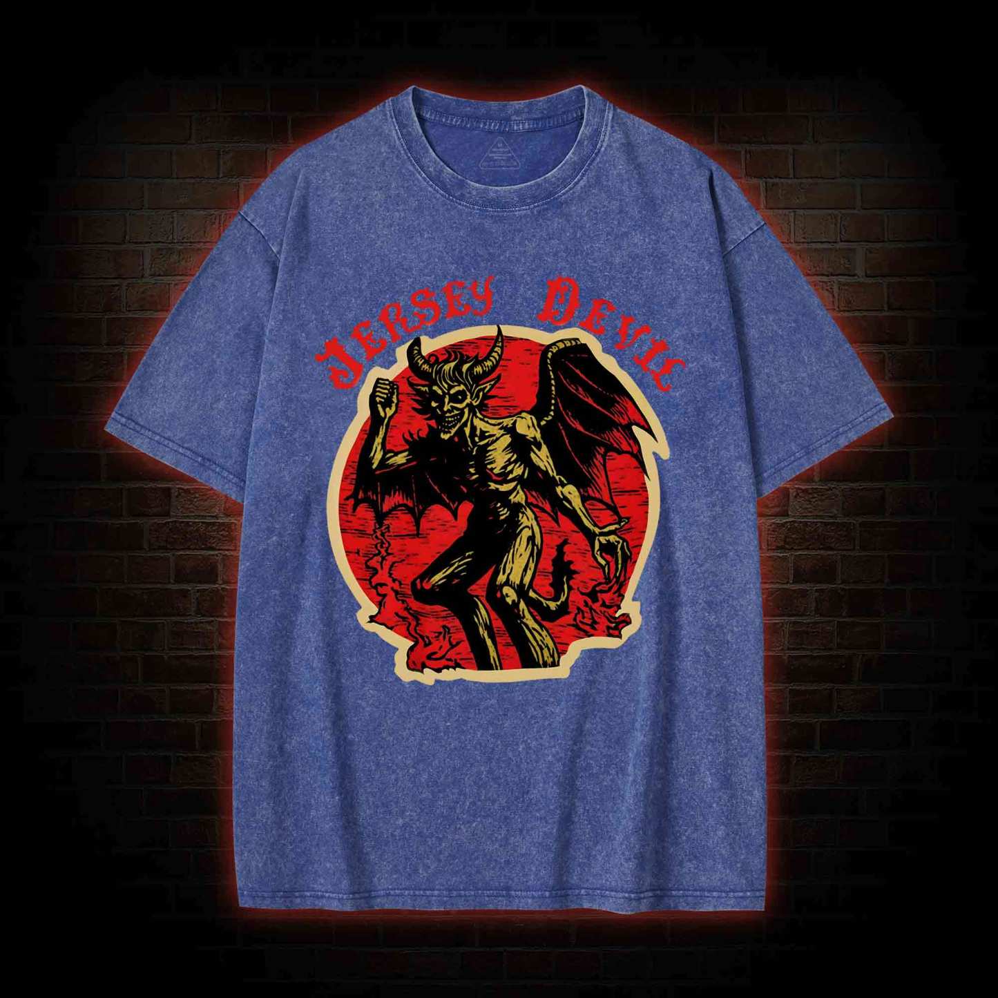 Jersey Devil Washed T-shirt