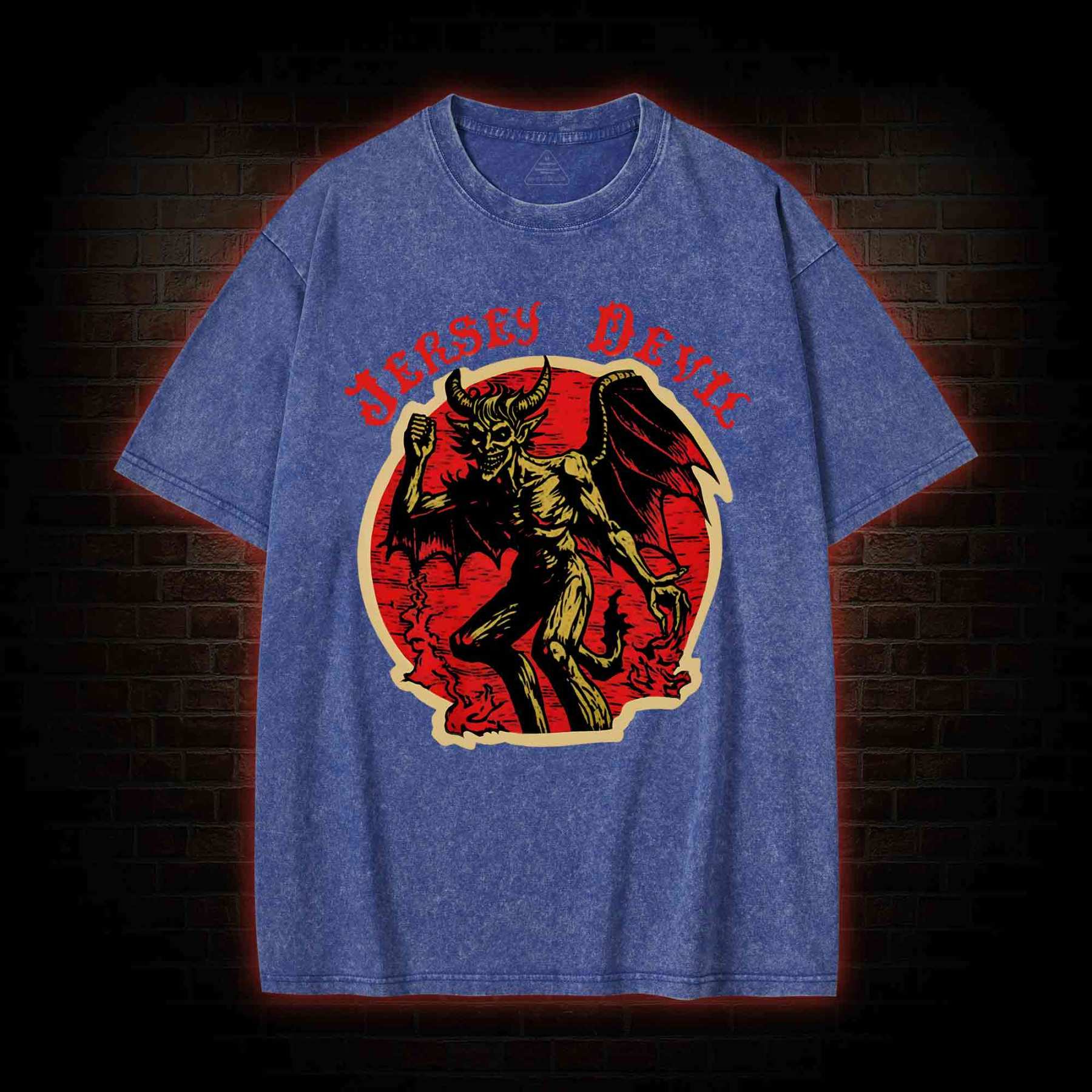 Jersey Devil Washed T-shirt