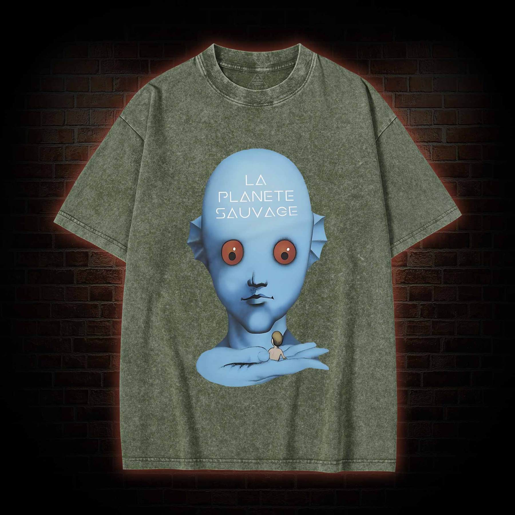 La Planete Sauvage Washed T-shirt