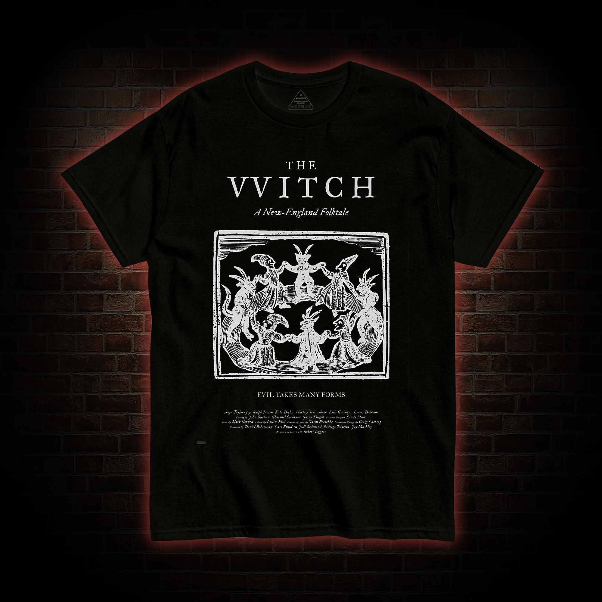 The Witch Retro Horror Folk T-shirt