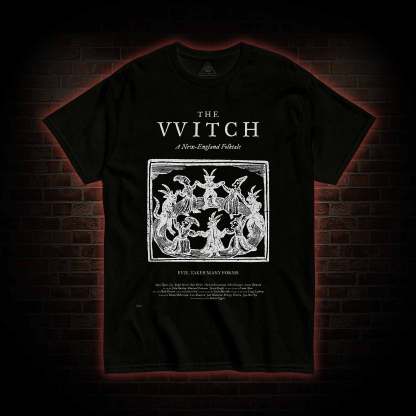 The Witch Retro Horror Folk T-shirt