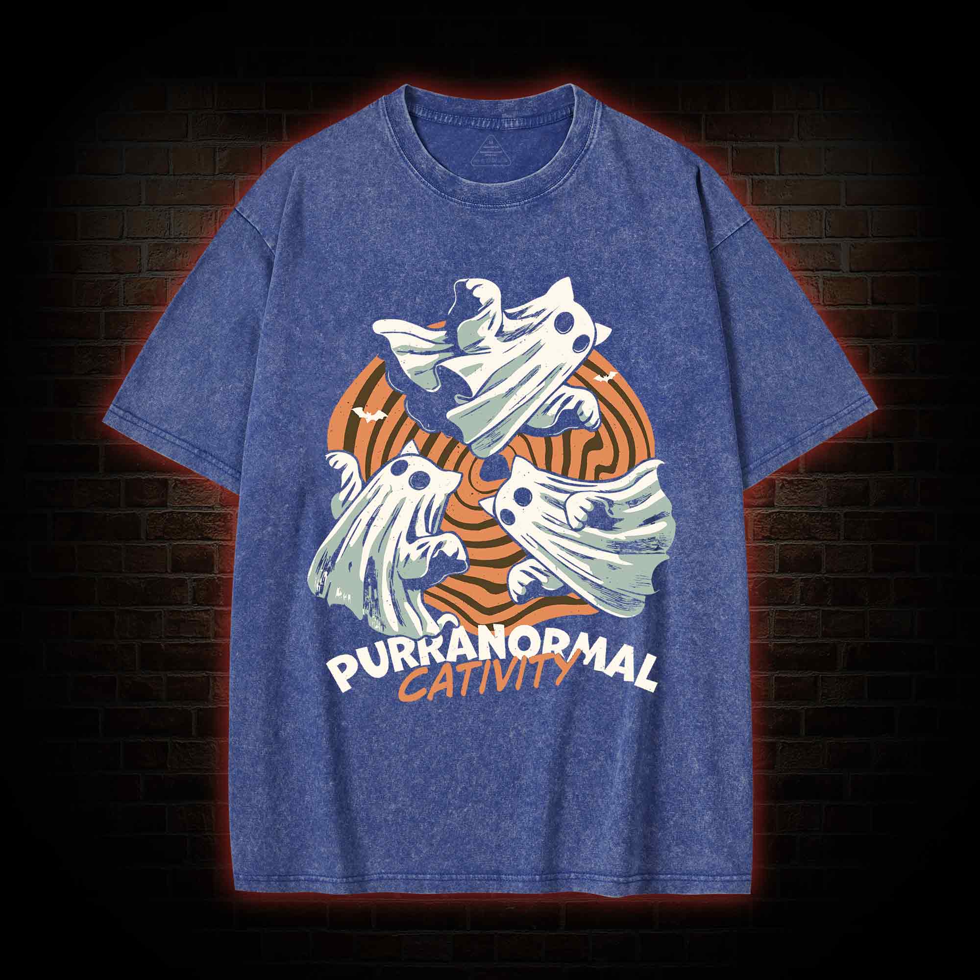 Ghost Hunting Washed T-shirt