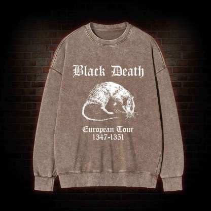 Black Death Washed Sweatshirt