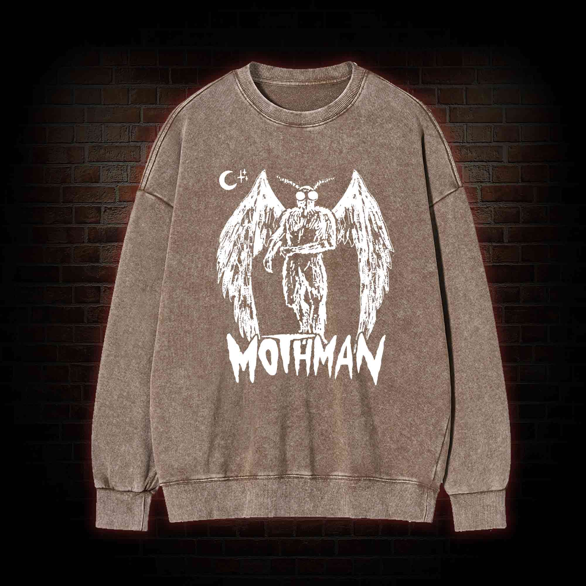 Mothman Washed Sweatshirt