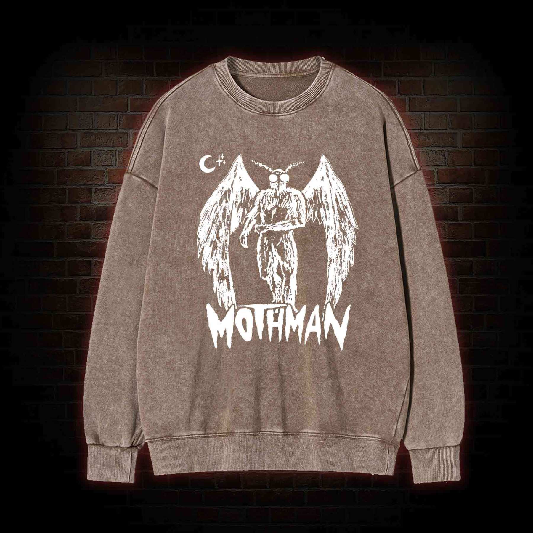 Mothman Washed Sweatshirt