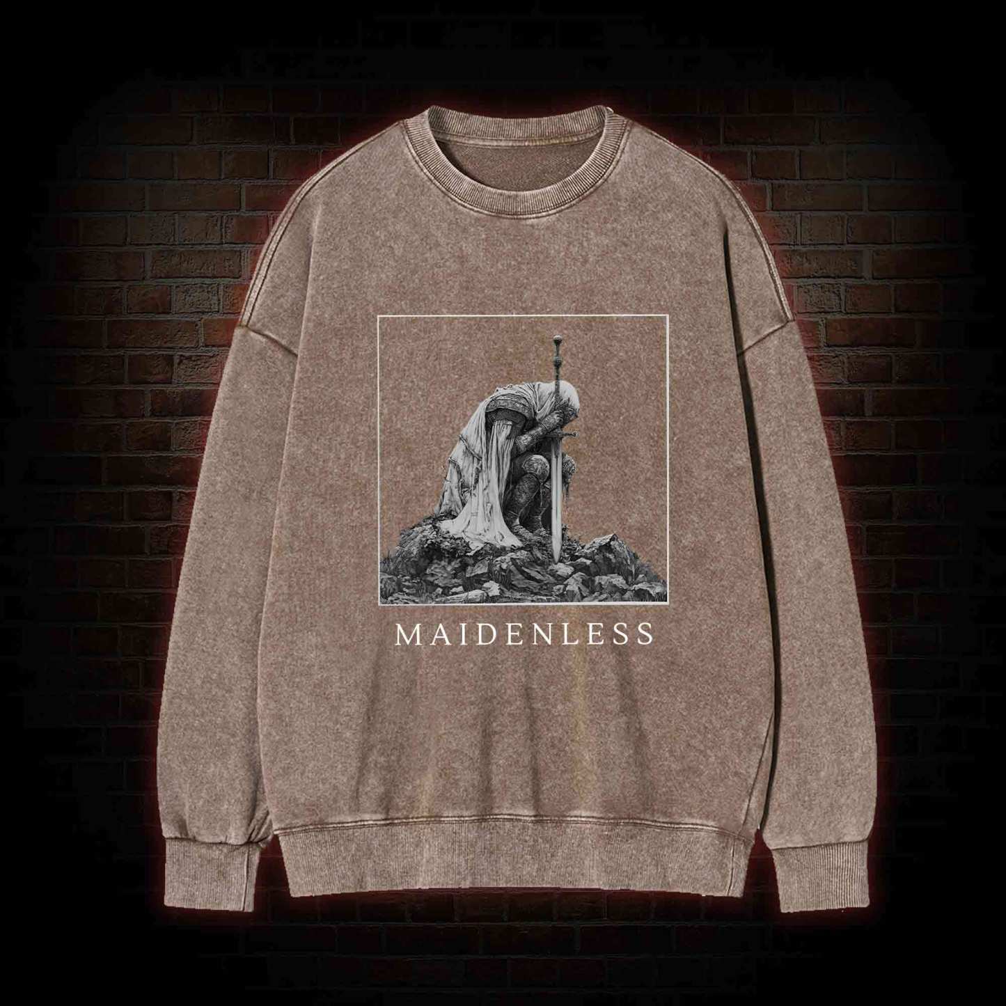 Maidenless Washed Sweatshirt