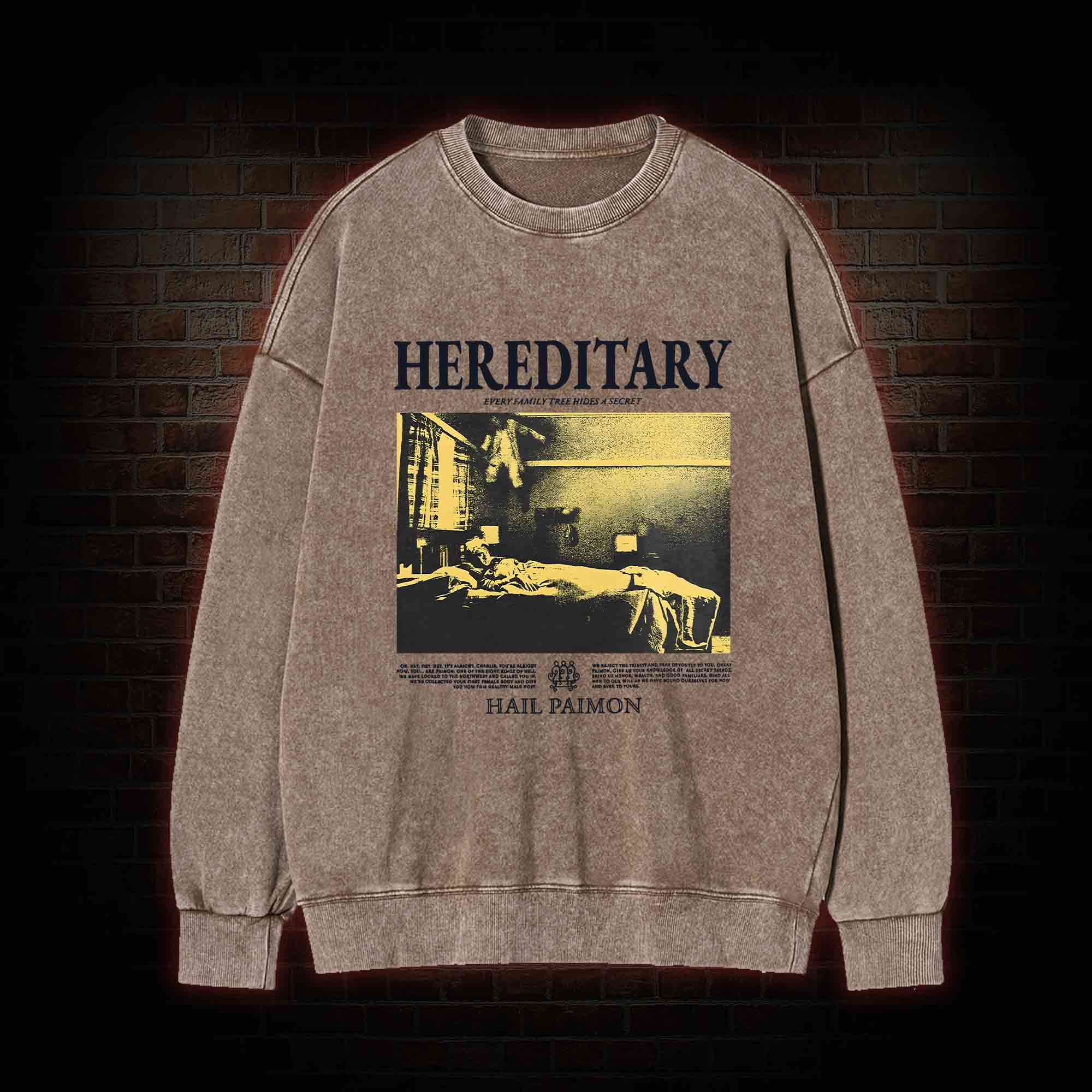 Every Family Tree Hides A Secret Washed Sweatshirt