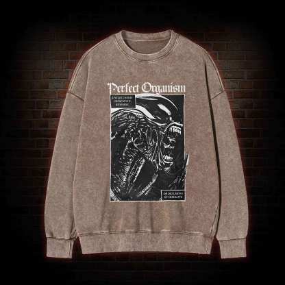 Alien Perfect Organism Washed Sweatshirt