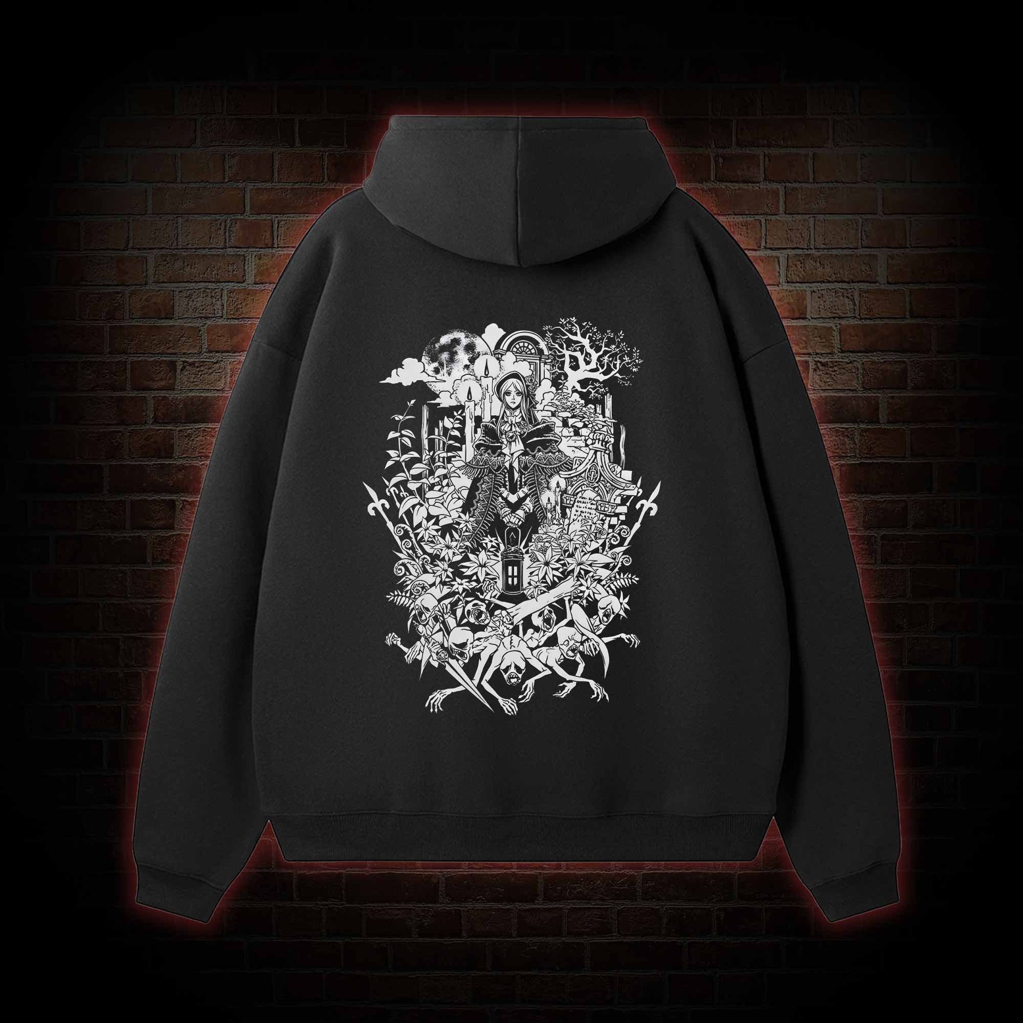 Hello Good Hunter Fleece Hoodie Set