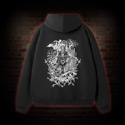 Hello Good Hunter Fleece Hoodie Set