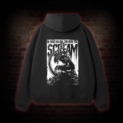 In Space No One Can Hear You Scream Fleece Hoodie Set