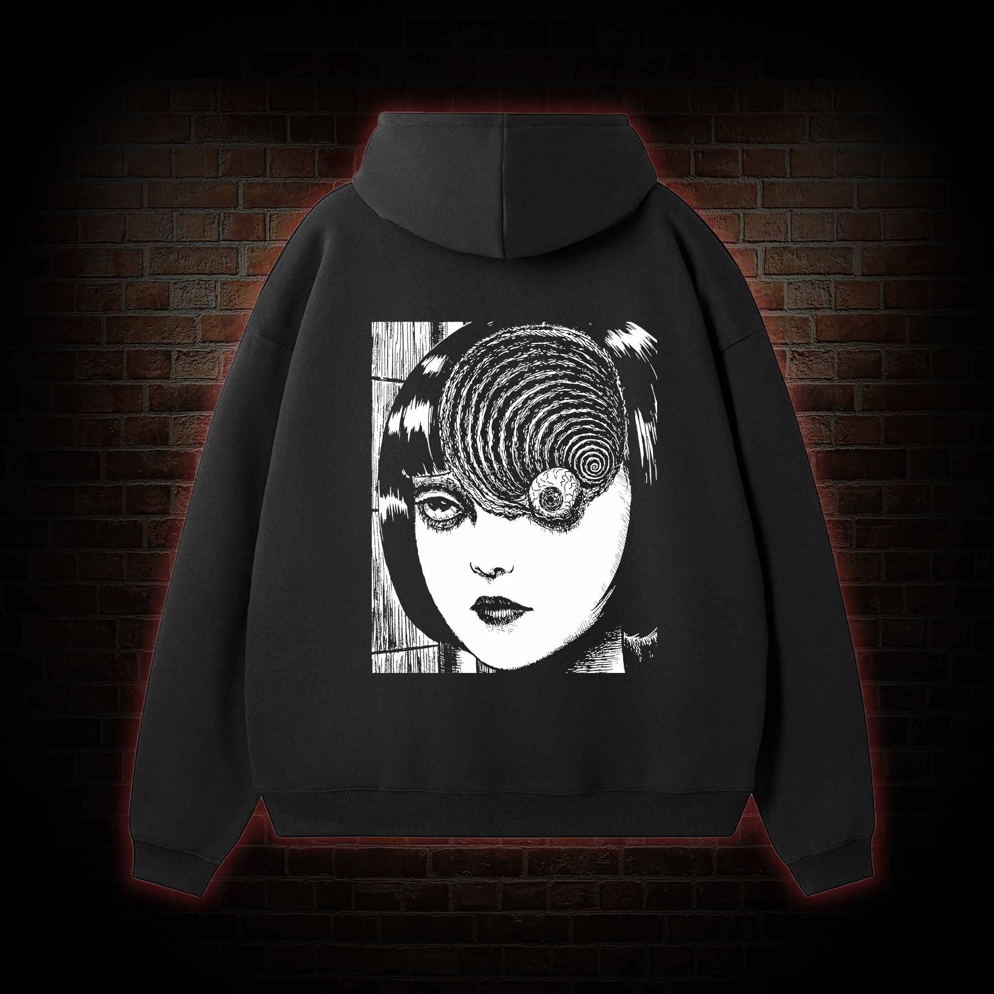 Horror Eyeball Fleece Hoodie Set