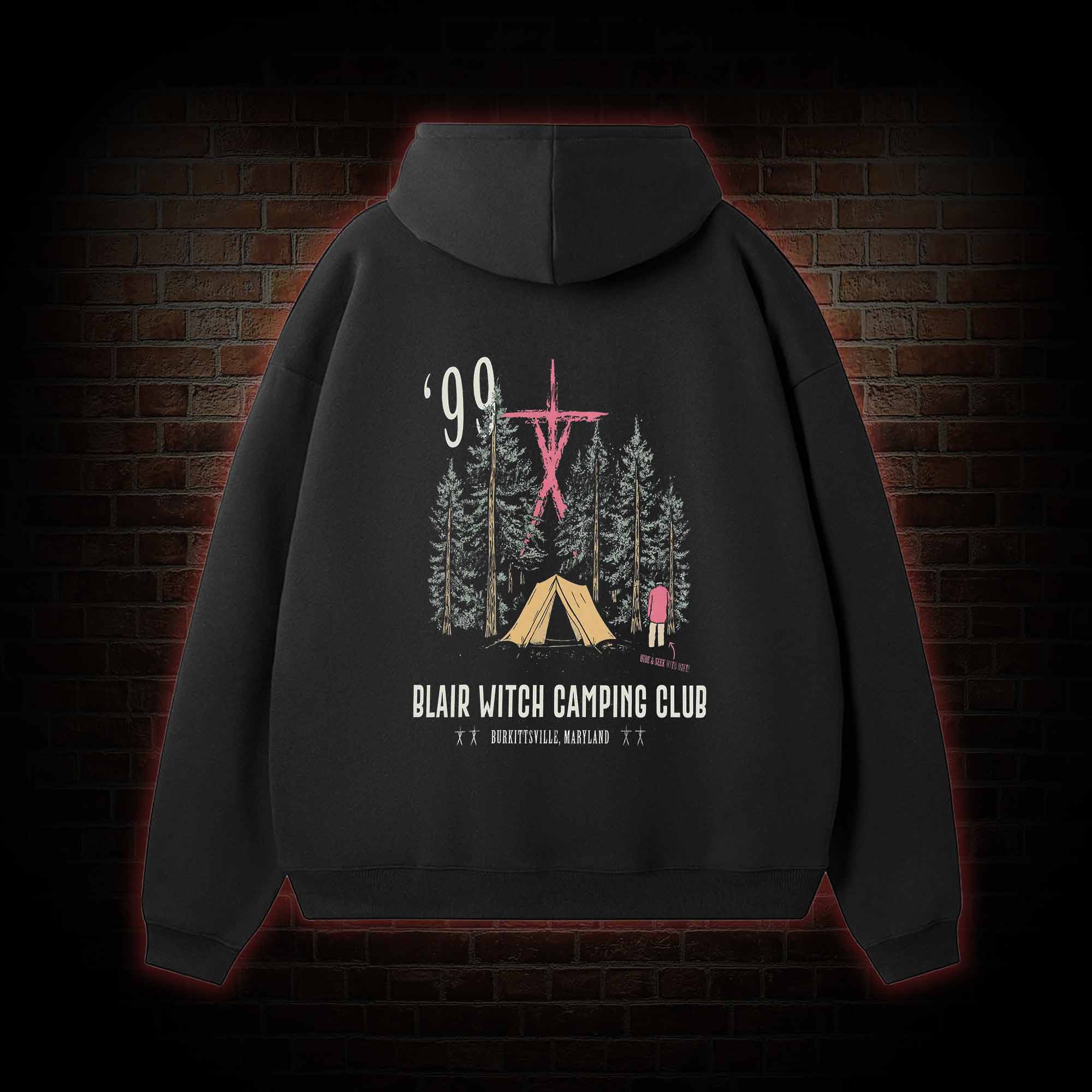 Witch Camping Fleece Hoodie Set