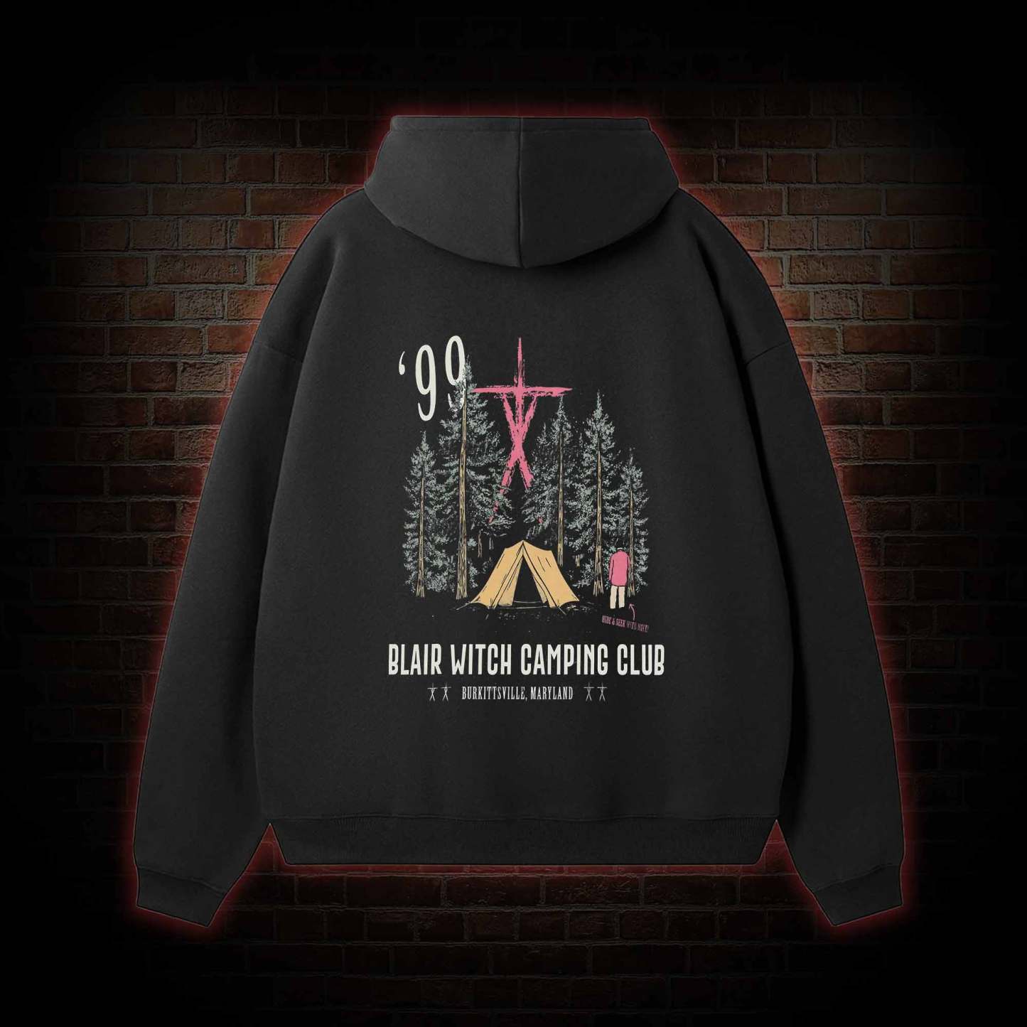 Witch Camping Fleece Hoodie Set