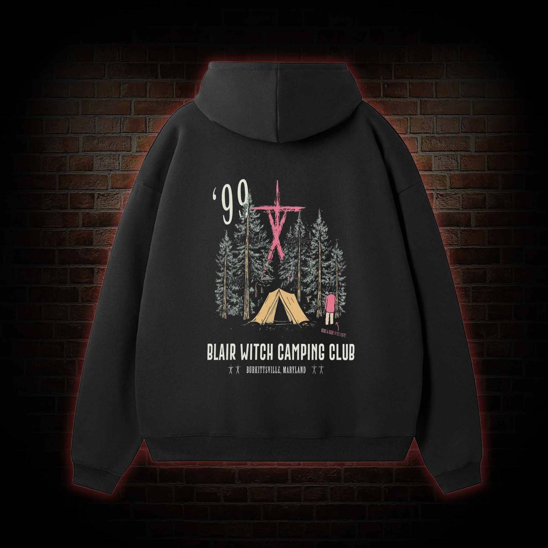 Witch Camping Fleece Hoodie Set