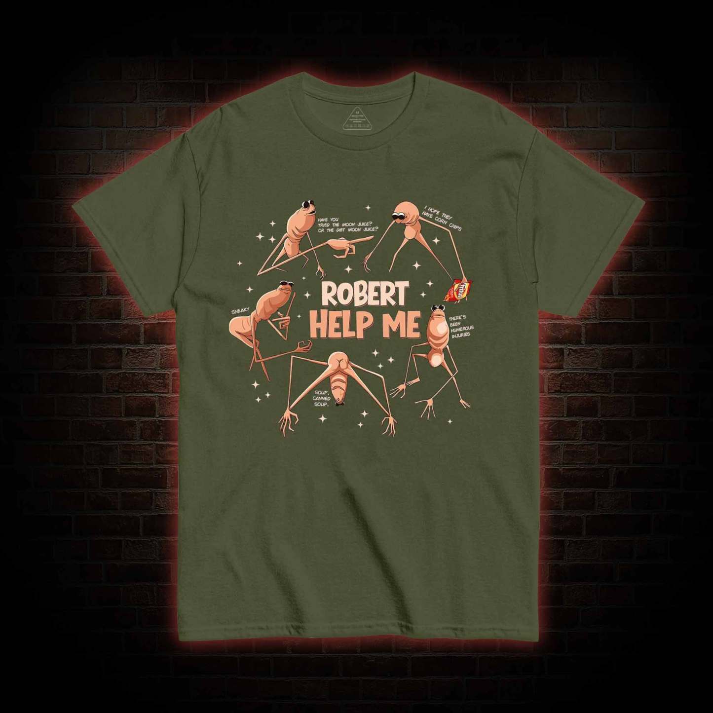Robert Help Me T-shirt