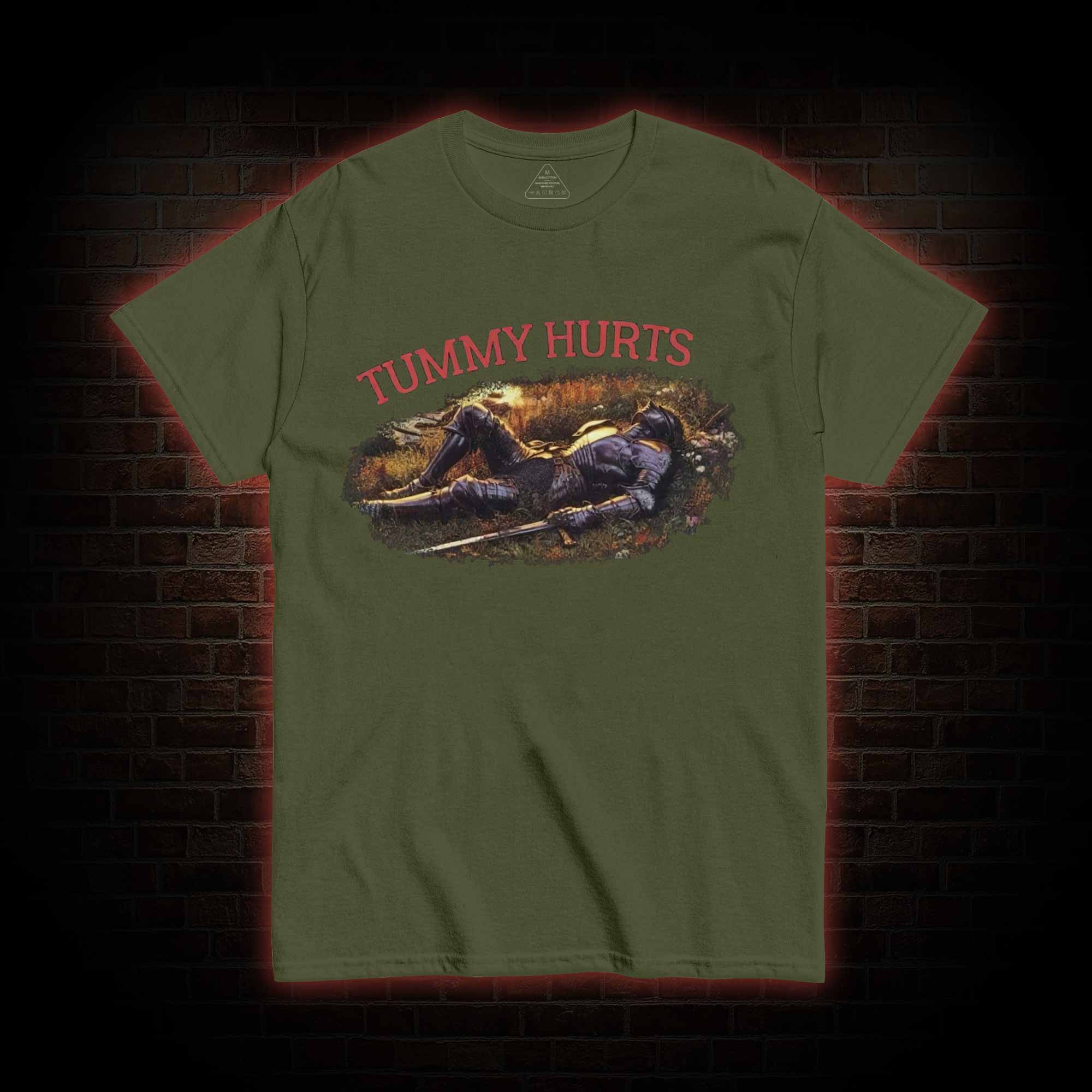 Tummy Hurts Knight T-shirt