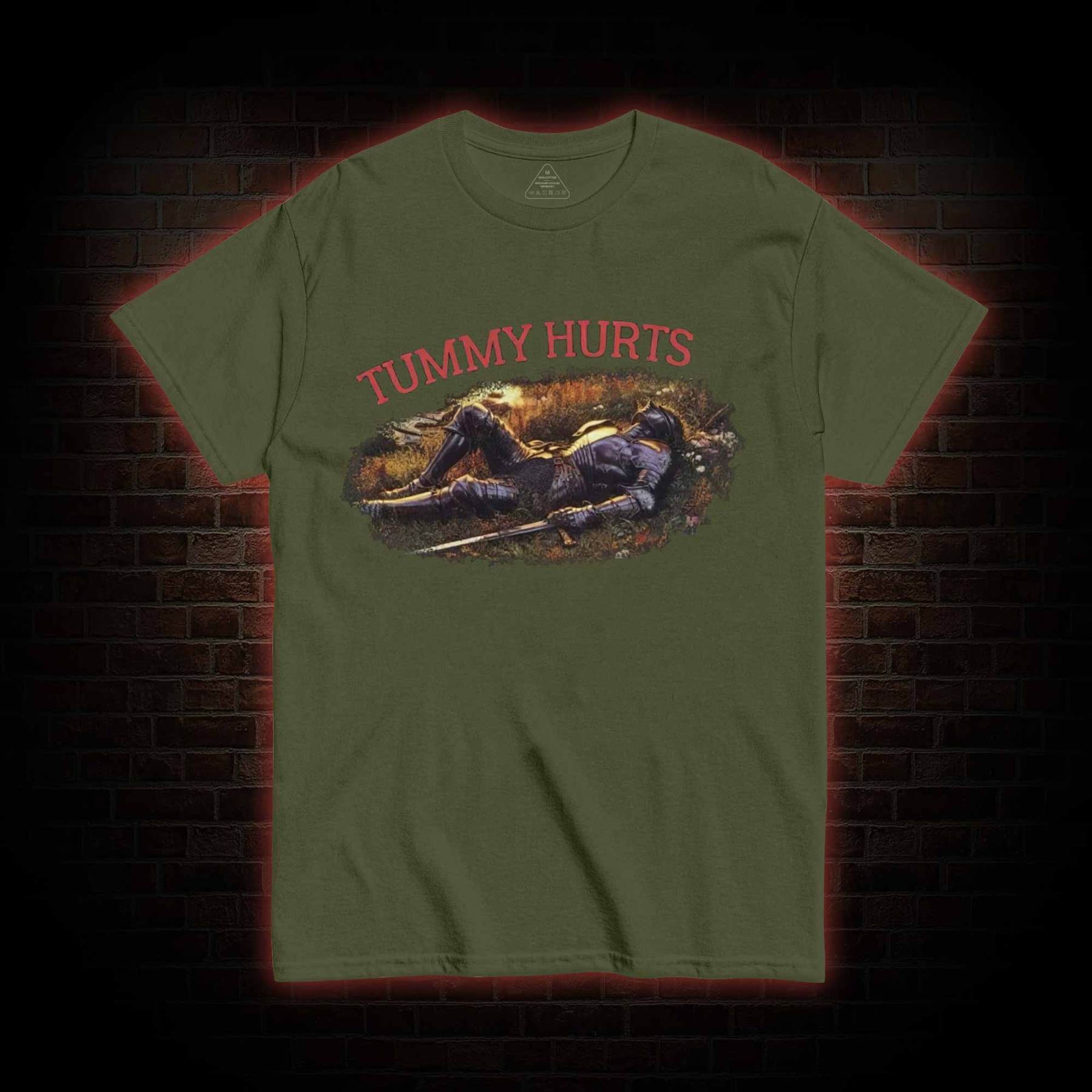 Tummy Hurts Knight T-shirt