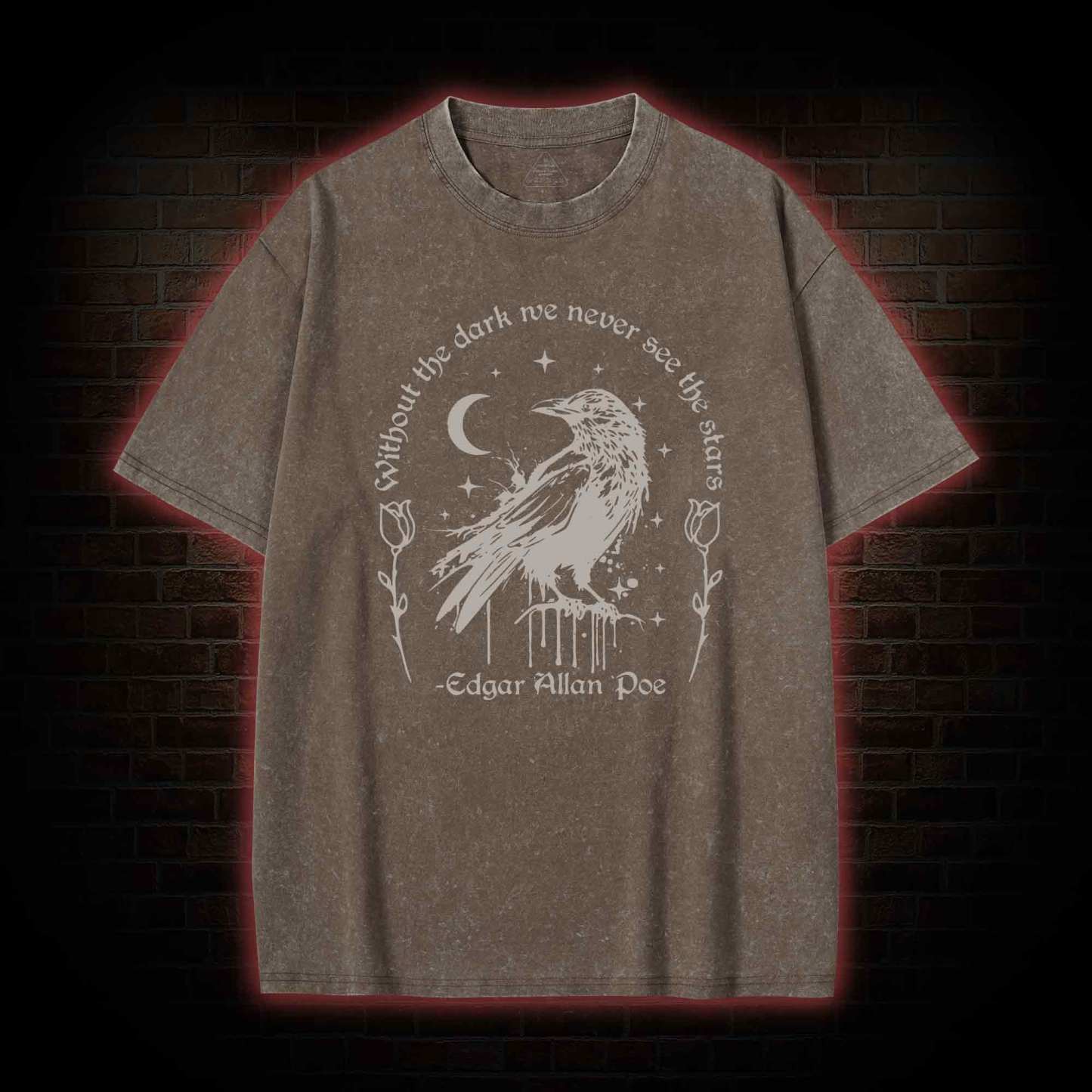 Without the Dark We Never See the Stars Washed T-shirt