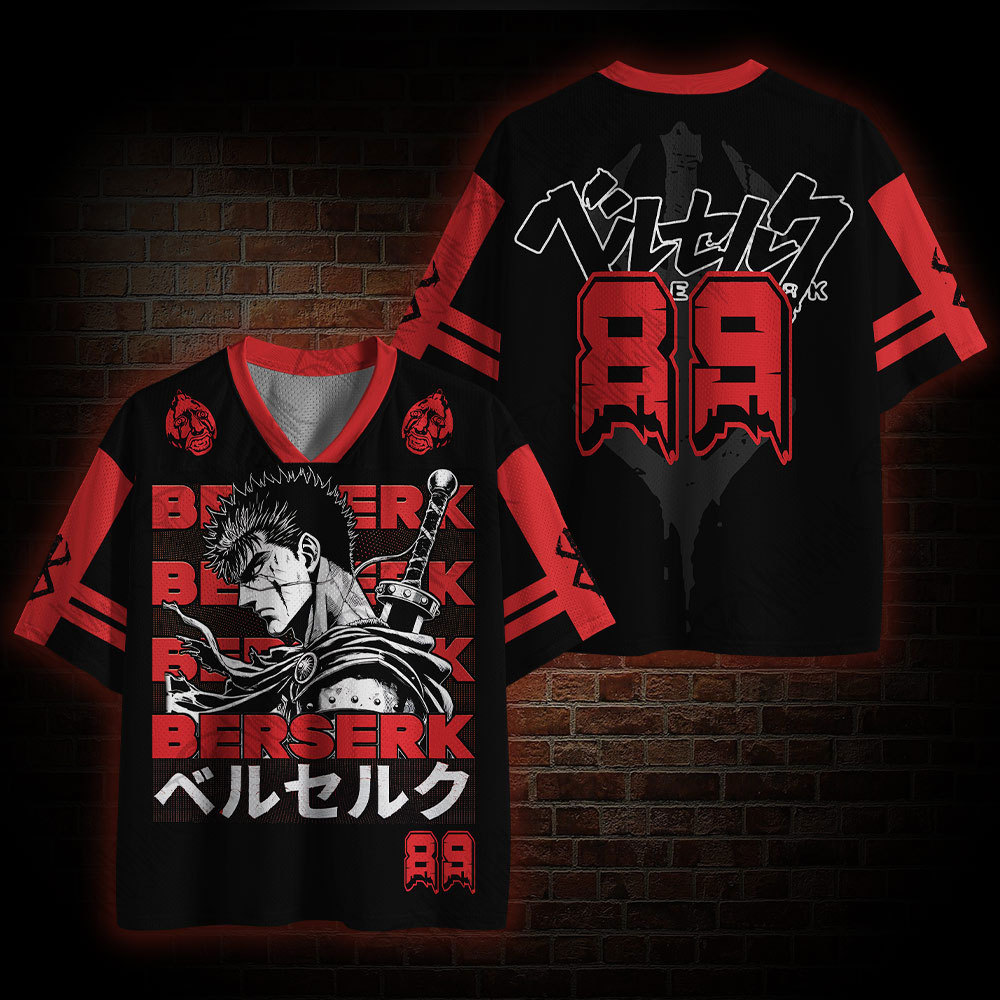 Black Swordsman Mesh Jersey